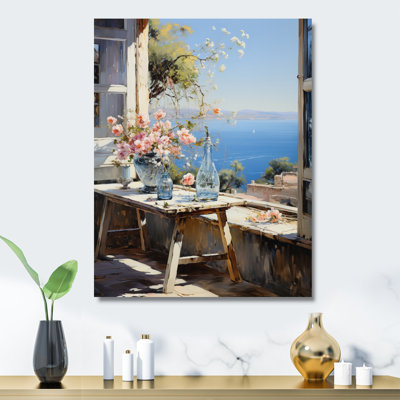French Coastal Retreat In Antibes - Art mural en métal France