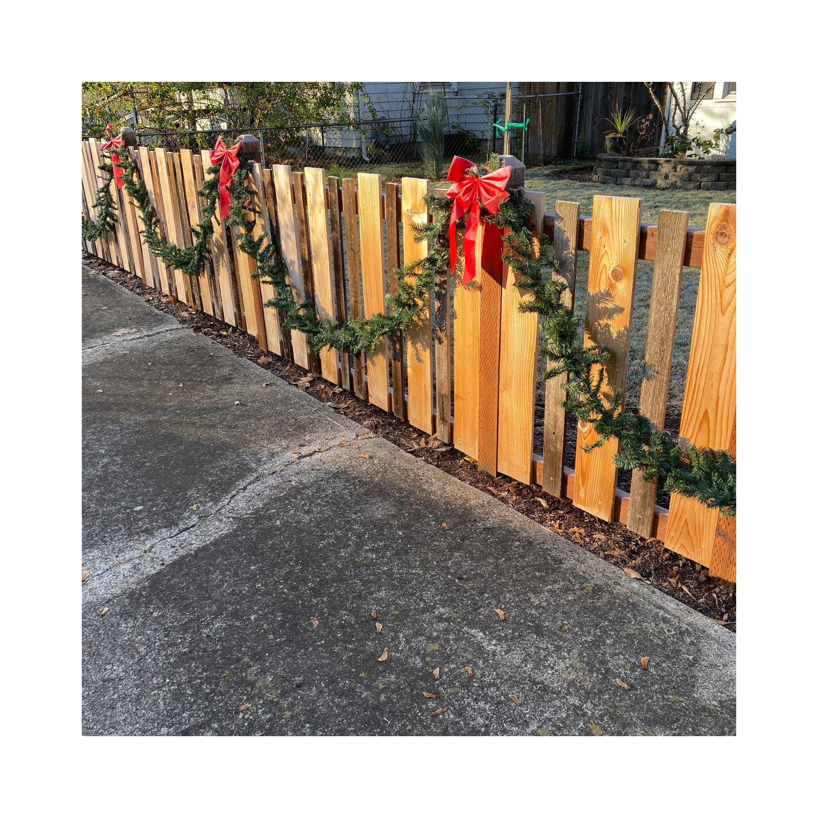 Canadian Pine Artificial Christmas Garland Unlit, 8'' H x 1200" L x 8'' D