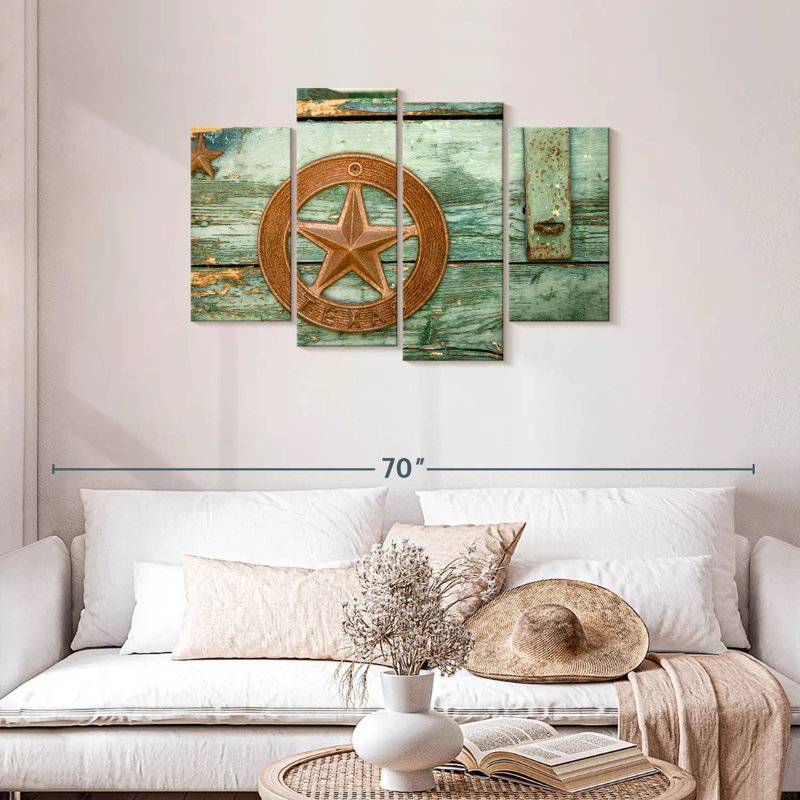 Lelar Rusted Texas Star