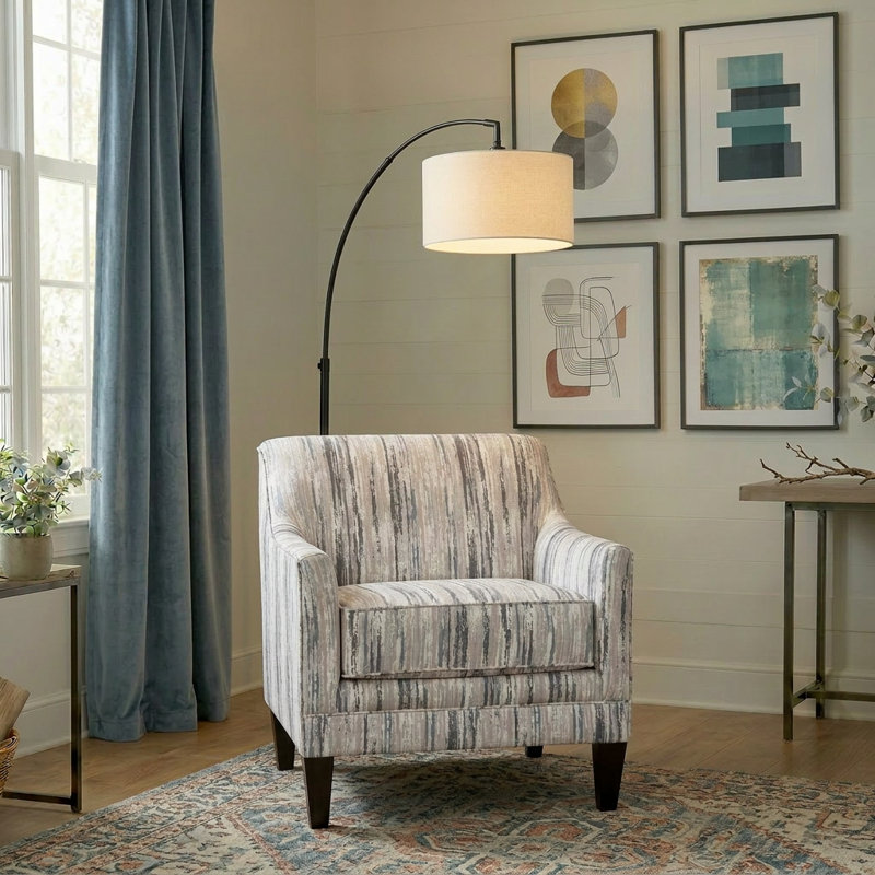 Katelyn Upholstered Chair, Buena Vista Graphite