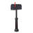 Titan Aluminum Post Mounted Mailbox