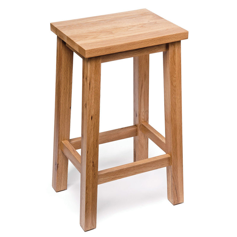 Solid Wood Counter Stool