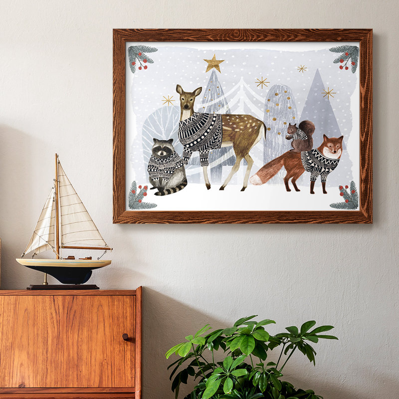 Cozy Christmas Collection A, Érable, H 18 po x l 26 po x P 1,5 po