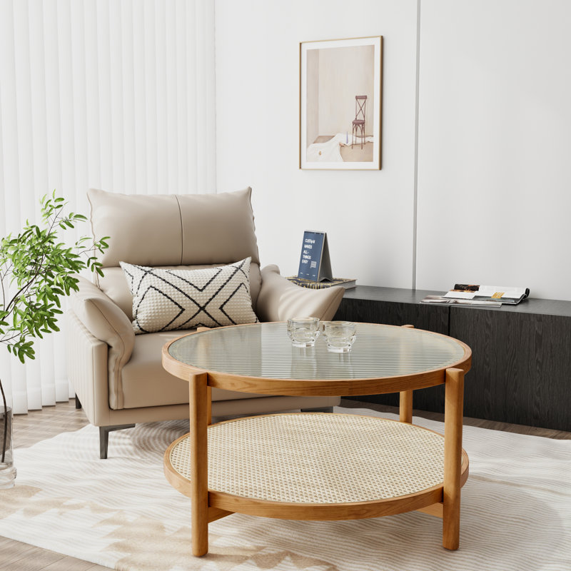 Aerin 2-Layer Coffee Table Tea Table