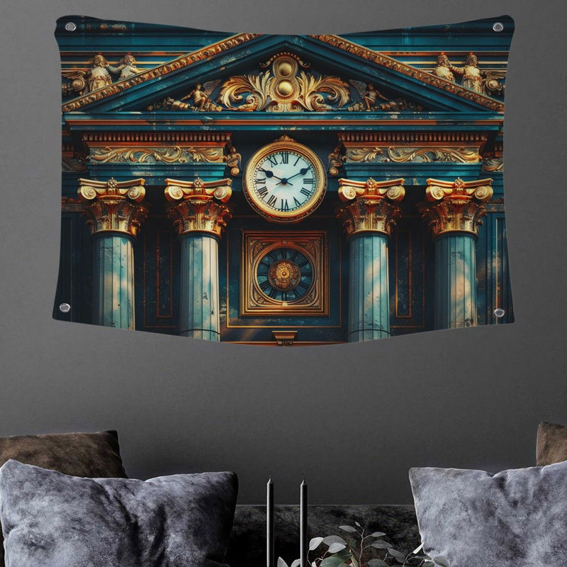 Microfiber Fabric Tapestry, 50" H x 60" W