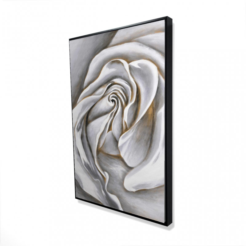 «White Rose Delicate» sur toile