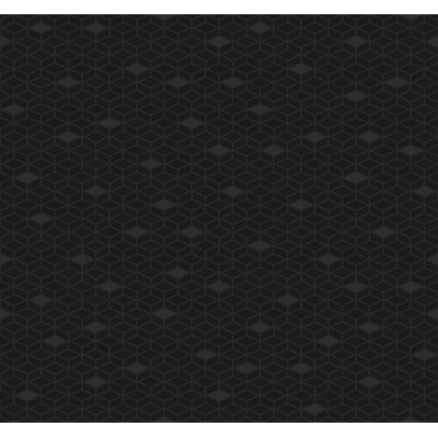 Papier peint géométrique non teint à motif onyx et gris anthracite Seabrook Designs