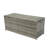 Grey Outdoor Cushion Storage Box - 113 Gallon. Spacious For Patio, Deck. Removable Water Liner, Rust Frame. Easy To Carry Gallon Porch Chest. With Lid. Lightweight , Interior. For