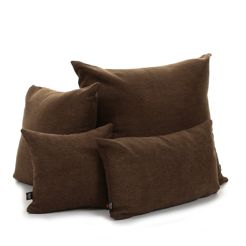 Mtecombe Square Cushion, 55 x 55cm, Brown