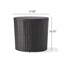 Table d'appoint en osier Kingstown
