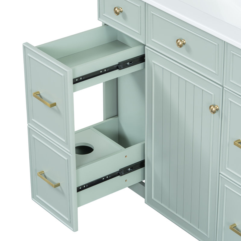Meuble-lavabo 36 po avec lavabo en céramique