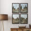 Ensemble de 4 reproductions d'art sur toile West-1203555926-1203555927