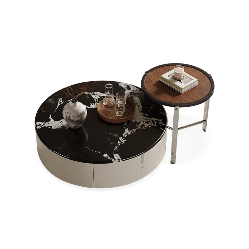 Ensembles de tables basses rondes