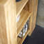 Stelle 30cm Single Bathroom Vanity Base Only in Brown