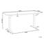 Nateasha Adjustable Metal Base Standing Desk-365859682-365859685-365859737