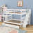  Dila Full Over Full Wood Bunk Bed With Drawers And Stairway-575090918