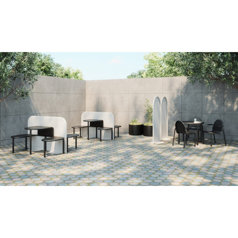Table basse Juna, ronde, Noir