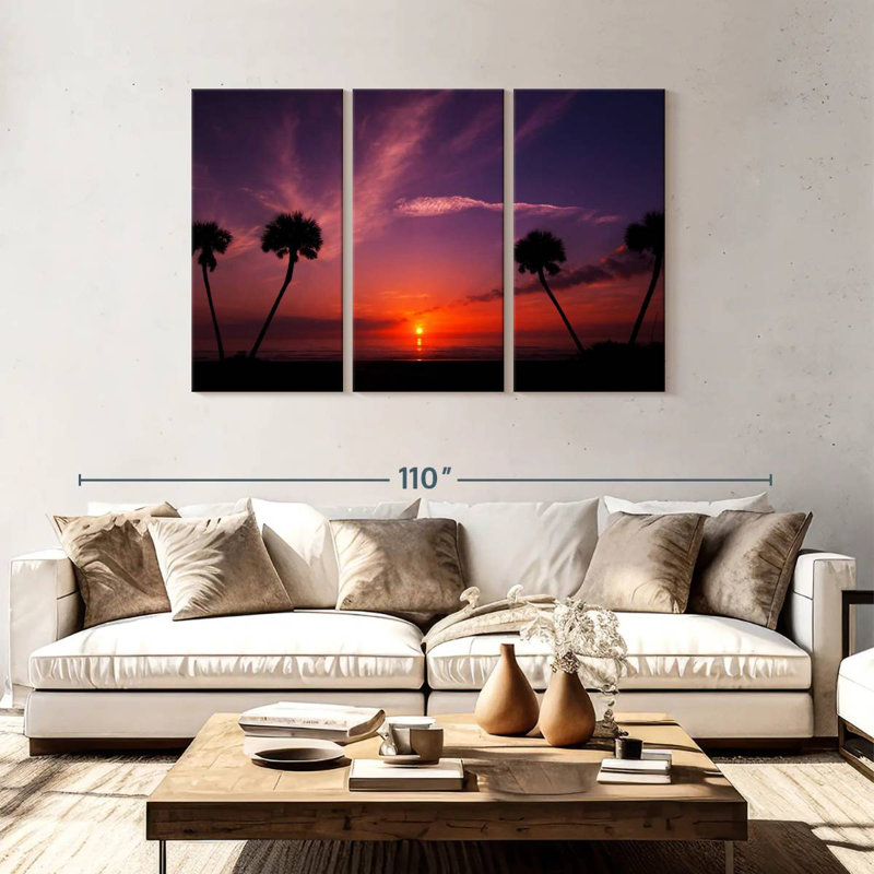 Gillard Daytona Ocean Sunrise, 48" H x 74" W