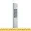 Armoire de rangement multi-fonctionnelle avec deux portes et tablettes réglables, tablette ouverte-718740390