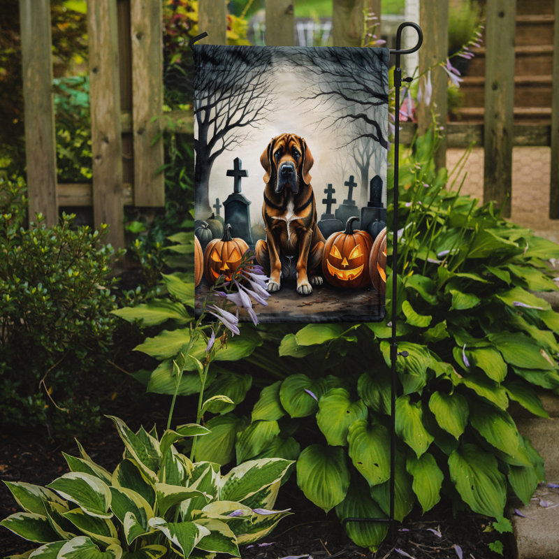 Drapeau de jardin en polyester double face H 15,5 po x l 11,25 po