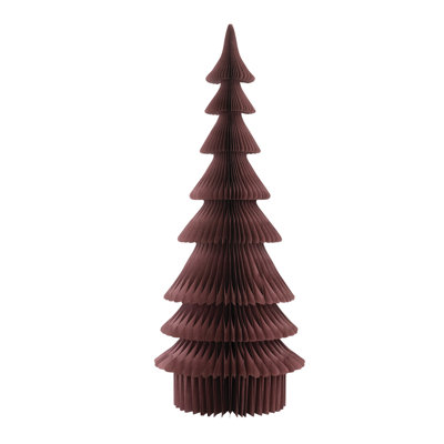 Figurine d'arbre de table 4 'en papier