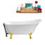1699.3mm x 800.1mm Soaking Acrylic Bathtub-883458294-883458295