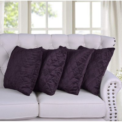 Micro Mink Throw Pillow Covers