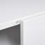 Support d'imprimante en métal blanc avec tables d'imprimante mobiles de rangement pour petits espaces avec porte-classeur réglable sur roulettes pour bureau à domicile.