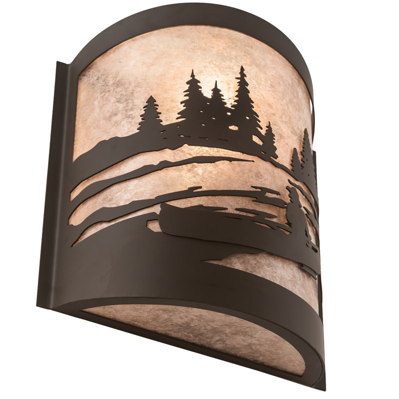Eamon 1 - Light Flush Mounted Sconce