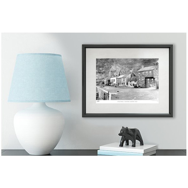 Staithes, Seaton Garth 1927 by Francis Frith - Single Picture Frame Print, 40cm H x 50cm W x 2.3cm D