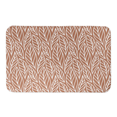 Tapis pour salle de bain en feuille de cuivre Sansome