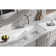 Quartz 33" x 18-1/2" x 9-1/2" Double Basin Undermount Kitchen Sink with Basket Strainer