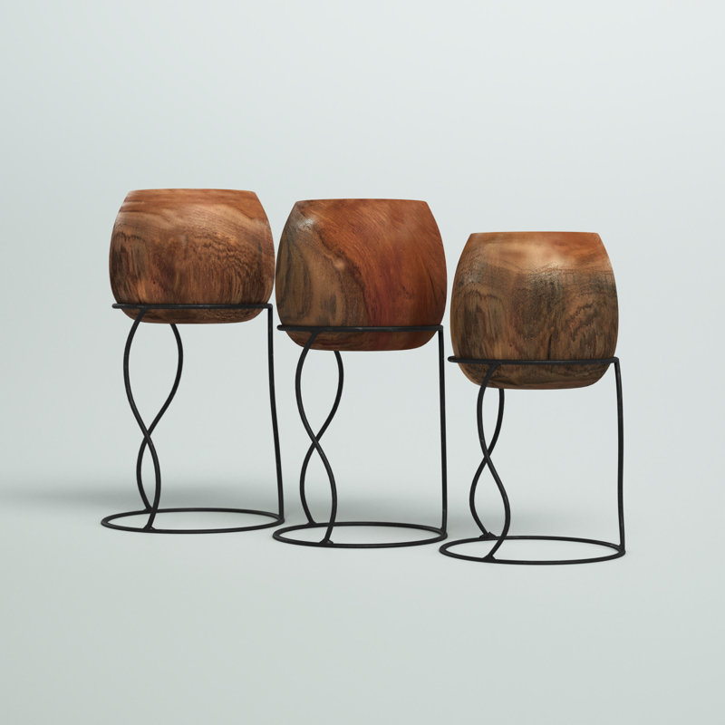 Devito Wood Table Vase