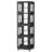 4-Tier All-Steel Rotating Bookshelf With 360° Wheels, Large Size Sturdy & Spacious Book Rack-512519648
