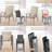 Stackable Patio Chairs, Durable Textilene Fabric with Armrests, Sturdy Metal Frame, Ergonomic Quick-Dry Outdoor Dining Chairs for Backyard & Poolside(Brown, 8pcs)-126637972-126637974