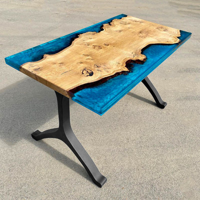 Pieds de table de salle à manger en métal Wishbone