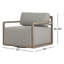Stroud Outdoor Teak Swivel Lounge Chair-1546403868