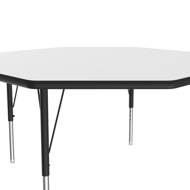 Laminate Adjustable Octagon 4 Students Activity Table