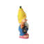 Statue de jardin d'extérieur 18 po avec lanterne et fantaisie solaire citron