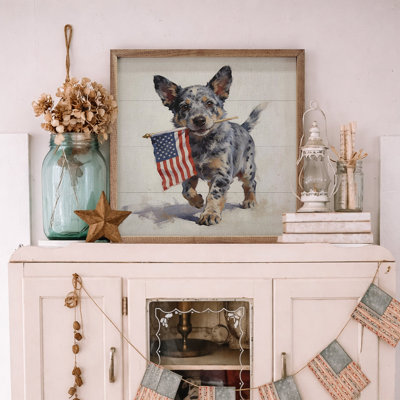 Patriotic Pets Blue Heeler
