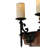 Rustic Lodge 15 - Light Wrought Iron Kitchen Island Pendant