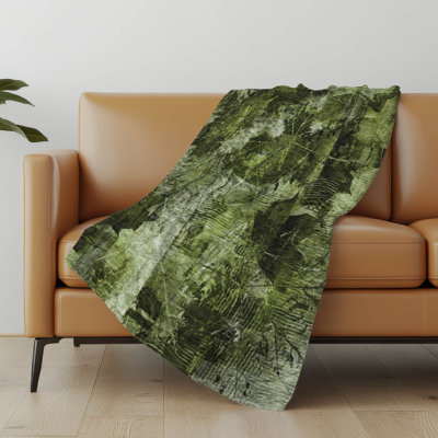Jeté en sherpa floral Addison