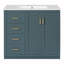 Meuble-lavabo 36 po avec lavabo en céramique-488165980-488165981