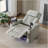 270° Power Swivel Recliner,Home Theater Seating With Hidden Arm Storage And  LED Light Strip,Cup Holder,360° Swivel Tray Table,And Cell Phone Holder,Soft Living Room Chair-408317233