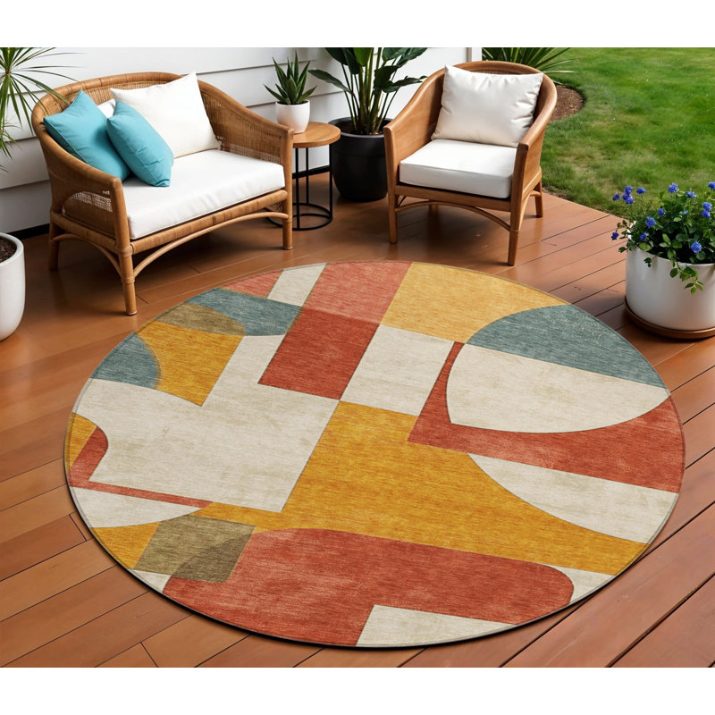 Tapis intérieur lavable 8 po Coral