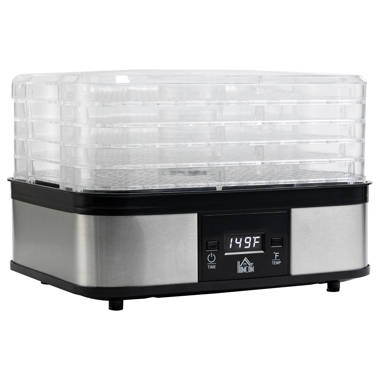 Geepas 520W Digital Food Dehydrator Food Dryer With 5 Large Trays