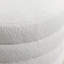 Repose-pieds rond avec rangement en tissu Boucle-1207809884