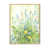 Toile avec cadre flottant brun