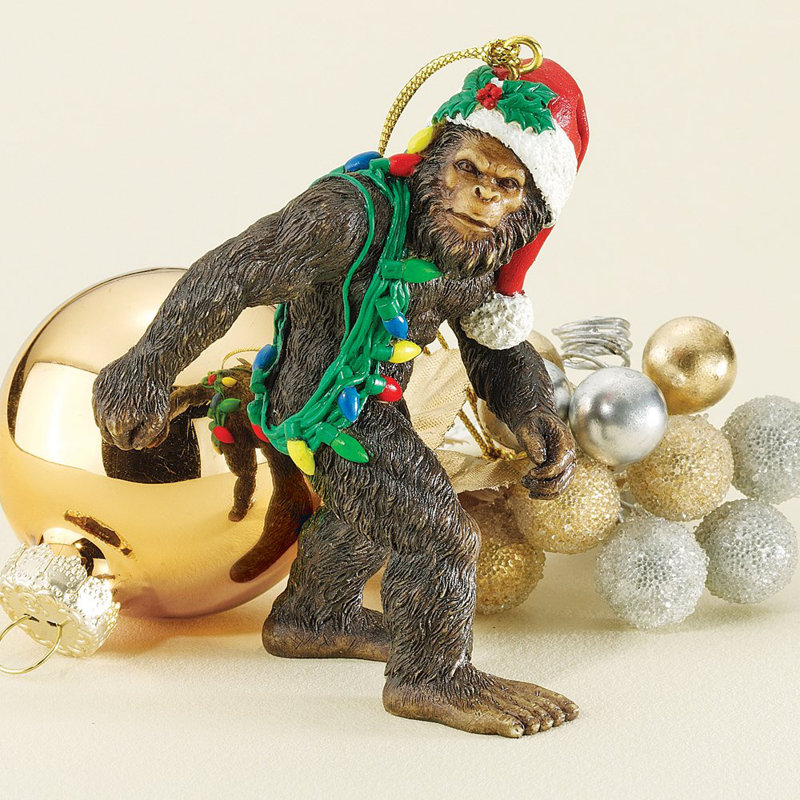 Ornement de Noël Bigfoot le yéti, 1