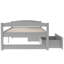 Lit plateforme simple avec deux tiroirs-248502781